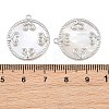 Brass & Natural Shell Pendants SH-CBA7BFE-02A-P-3