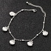 Bohemia Style Ocean Theme 304 Stainless Steel Anklets WG73A42-07-1