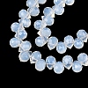Imitation Jade Glass Beads Strands GLAA-Q116-01A-A02-3