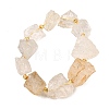 Raw Rough Natural Quartz Crystal Beads Strands G-Z087-B02-3