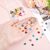 65Pcs 13 Colors Glass Imitation Austrian Crystal Beads GLAA-ME0001-38-3
