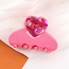 Heart Acetate Claw Hair Clips PW-WG72AF5-04-1