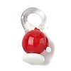 Christmas Handmade Lampwork Pendants LAMP-L081-01F-1