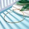 Natural Crackle Agate Beaded Necklaces for Women NJEW-JN03789-04-2