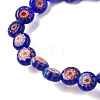 Handmade Millefiori Lampwork Beads Strands LAMP-G164-11A-3