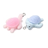Opaque Resin Pendants FIND-H069-04P-3