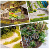 Resin Mini Grass Tufts AJEW-WH20120-10A-03-7
