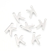 Non-Tarnish 201 Stainless Steel Charms STAS-C021-06P-K-1