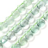 Natural Green Fluorite Beads Strands G-G116-A02-01-1