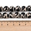 Tibetan Style dZi Beads Strands G-G328-A11-10mm-5