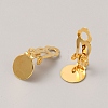 Iron Clip-on Earring Finding FIND-WH0152-540G-2
