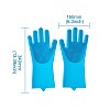Silicone Dishwashing Gloves AJEW-TA0016-04B-10