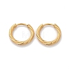 304 Stainless Steel Twist Hoop Earrings for Women EJEW-A130-02A-G-2
