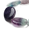 Natural Fluorite Beads Strands G-Z061-C10-07-4