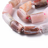 Natural Pink Opal Beads Strands G-S345-8x11-012-3