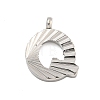 304 Stainless Steel Charms STAS-G345-01P-Q-1