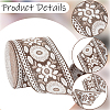5M Vintage Jacquard Polyester Ribbon OCOR-CY0004-44A-6