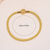 Adjustable Chinese Style Fortune 304 Stainless Steel Braided Steel Wire Bracelets for Women WF4660-3-2