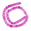 Transparent Glass Beads Strands GL-A001-01A-11-4