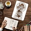 Plastic Reusable Drawing Painting Stencils Templates DIY-WH0202-272-3