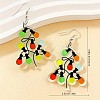 Acrylic Dangle Earrings FS-WGDFB7F-01-4