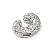 Brass Micro Pave Cubic Zirconia Pendants KK-A300-02P-C-2