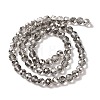 Pearl Luster Plated Electroplate Beads Strands EGLA-H104-08A-PL02-2
