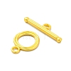 Rack Plating Alloy Toggle Clasps FIND-I034-13MG-2