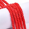 Handmade Polymer Clay Beads Strands X-CLAY-N008-008D-5