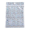 Glitter Holographic Star Plastic Packaging Yin-yang Resealable Bags OPP-N002-02C-1