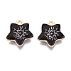 Printed Alloy Pendants PALLOY-SZC0008-10B-1