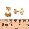 304 Stainless Steel Stud Earrings EJEW-I321-01G-02-3