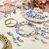 40Pcs 4 Styles Handmade Porcelain Beads PORC-TADJ0001-08B-5
