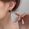 Alloy Enamel Stud Earrings FS-WGE0AD6-52-1