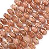 Natural Sunstone Beads Strands G-L642-J01-03-2