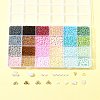 DIY Glass Seed & CCB Plastic & Imitation Pearl Beads Jewelry Making Findings Kits DIY-FS0008-15-9