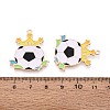 Alloy Enamel Pendants ENAM-T025-01G-13-3