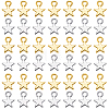 200Pcs 2 Colors Alloy Charms FIND-SC0023-74-7