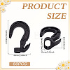 50Pcs Plastic Elastic Rope Hooks KY-MA0001-02-2