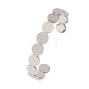 201 Stainless Steel Cuff Bangles for Women BJEW-T024-01C-P-2