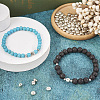 100Pcs 5 Style Tibetan Style Alloy Beads FIND-TA0003-83-15