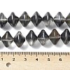 Electroplate Glass Beads Strands EGLA-G038-01A-HP03-4