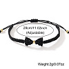 Handmade Fiber Thread Braided Bracelets for Women LS-JL9733-2-2