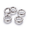 Tarnish Resistant 304 Stainless Steel Spring Gate Rings LS-STAS-D070-01P-1