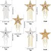 Fingerinspire 5Pcs 5 Style Glitter Enamel Hotfix Crystal Rhinestone DIY-FG0002-40-2