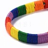 Rainbow Pride Bracelet BJEW-F419-05-2