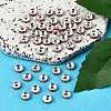 Brass Grade A Rhinestone Spacer Beads RB-A014-Z6mm-21S-4
