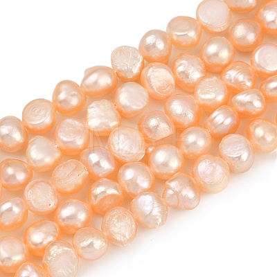 Natural Cultured Freshwater Pearl Beads Strands PEAR-P064-20A-04D-1