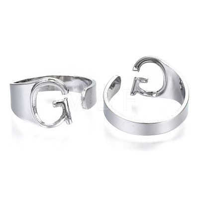 Alloy Cuff Finger Rings RJEW-S038-195G-P-NR-1