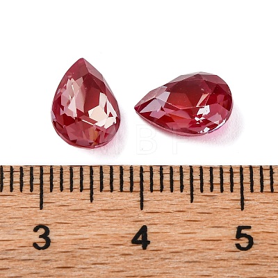 Glass Rhinestone Cabochons RGLA-A026-08A-208DE-1